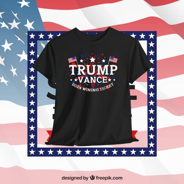 Trump Vance 2024 Wining Ticket Unisex Shirt