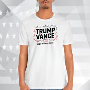 Trump Vance 2024 Winning Ticket Shirt