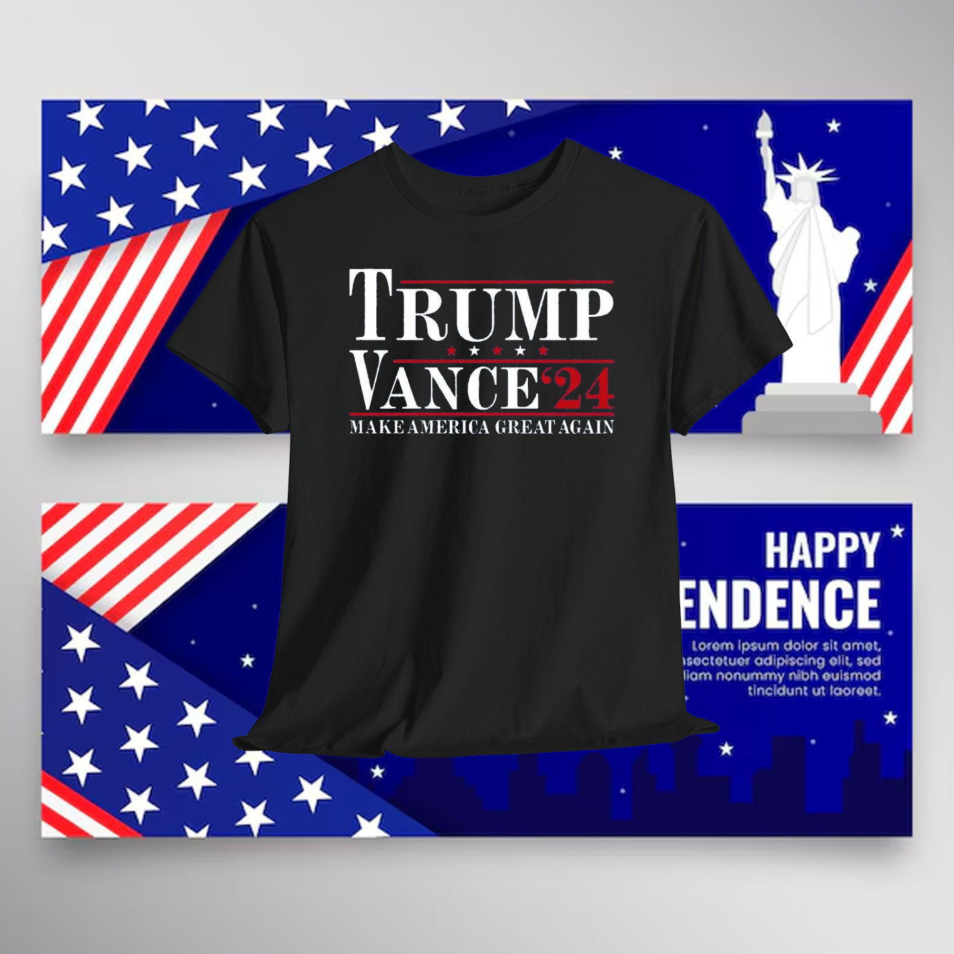 Trump Vance 24 Make America Great Again Shirt