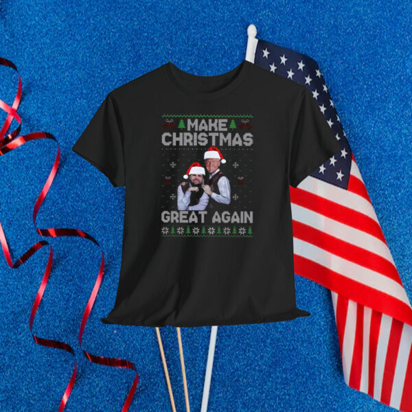 Trump Vance 24 Make Christmas Great Again Shirt