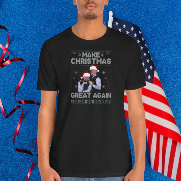 Trump Vance 24 Make Christmas Great Again Shirt