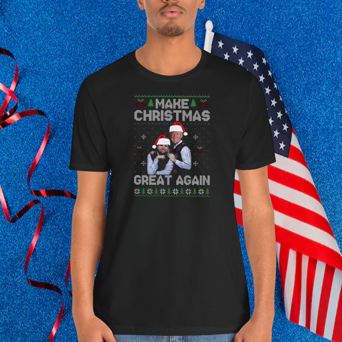 Trump Vance 24 Make Christmas Great Again Shirt
