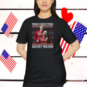 Trump Vance Brothers Ugly Funny Make Christmas Great Again Shirt