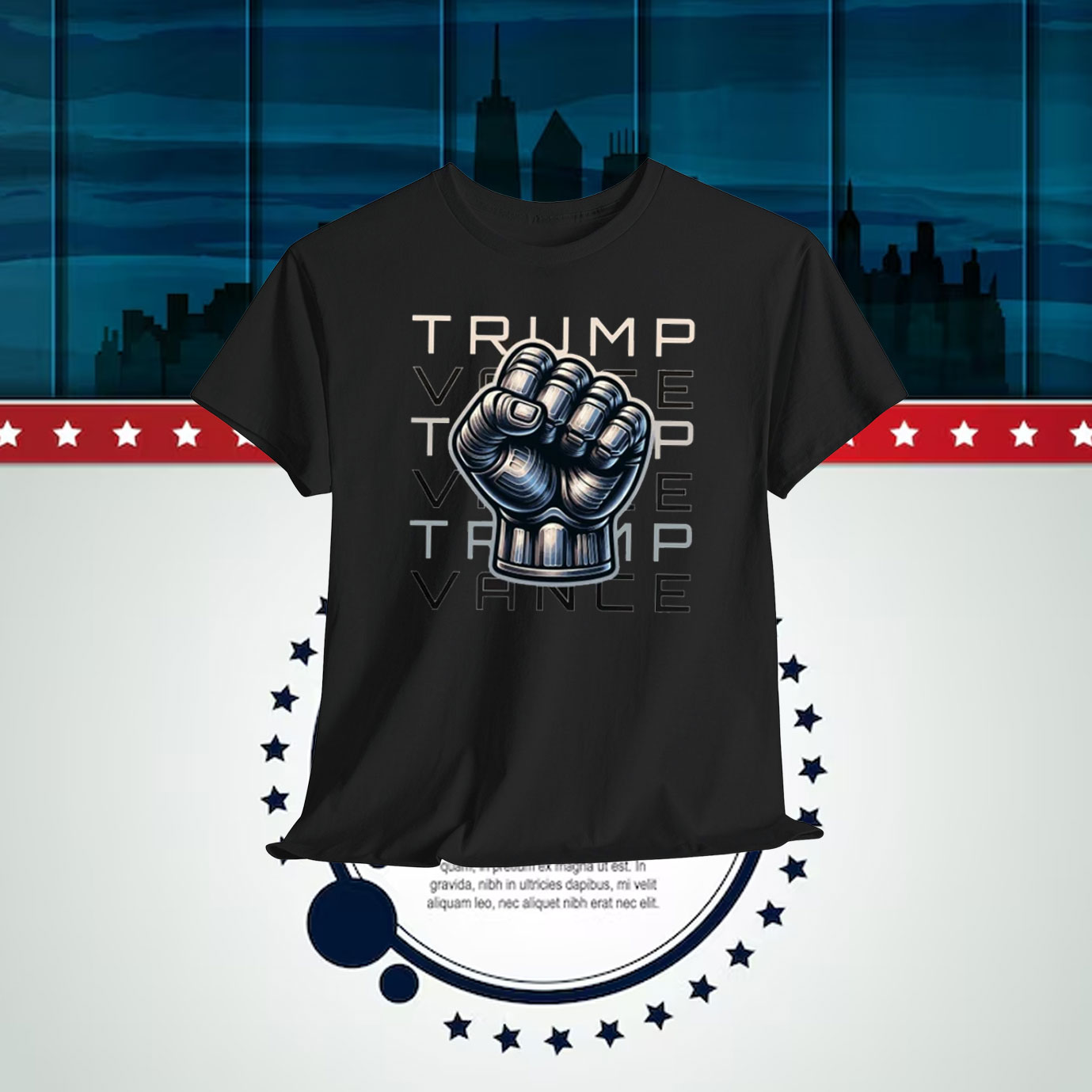Trump Vance Fist 2024 Shirt