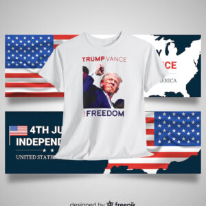 Trump Vance For Freedom 2024 Shirt