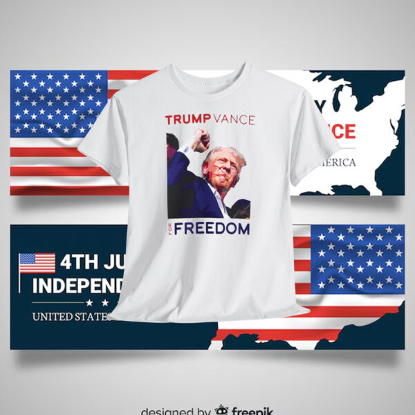 Trump Vance For Freedom 2024 Shirt