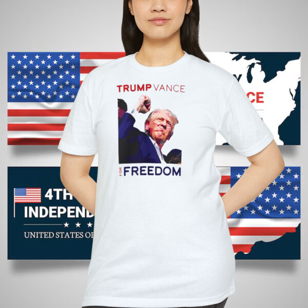 Trump Vance For Freedom 2024 Shirt
