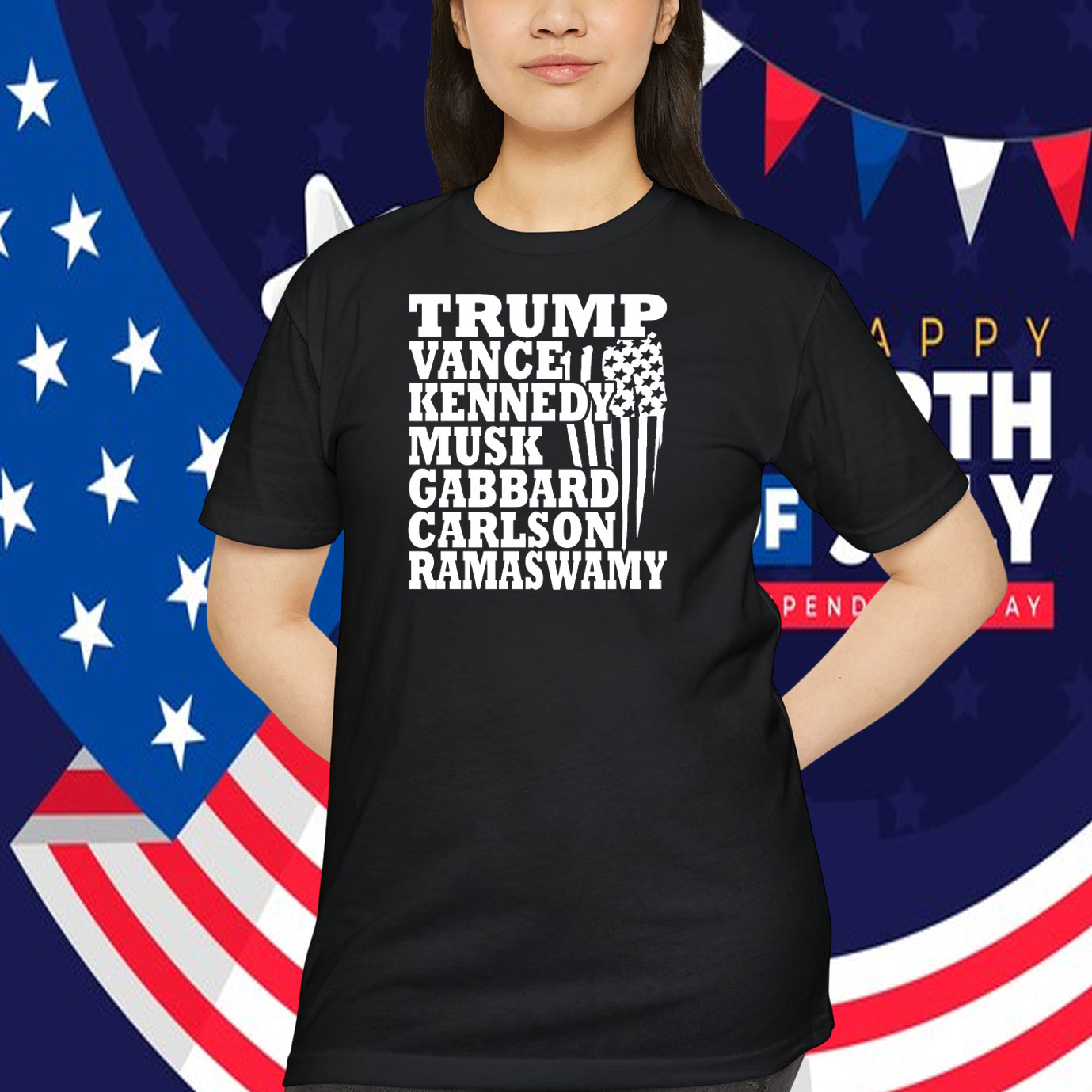 Trump Vance Kennedy Musk Gabbard Carlson Ramaswamy Shirt
