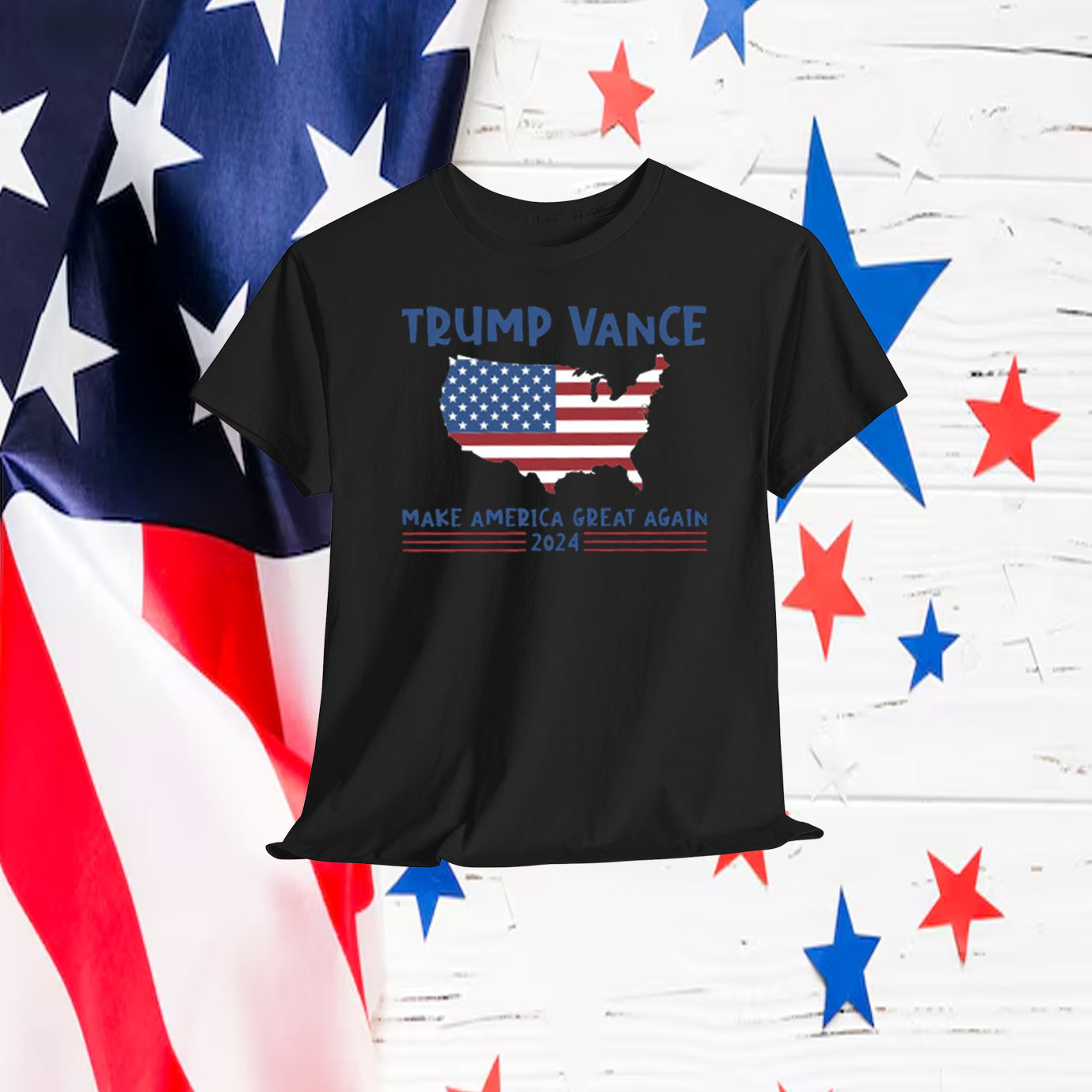 Trump Vance Make America Great Again 2024 President T-Shirt