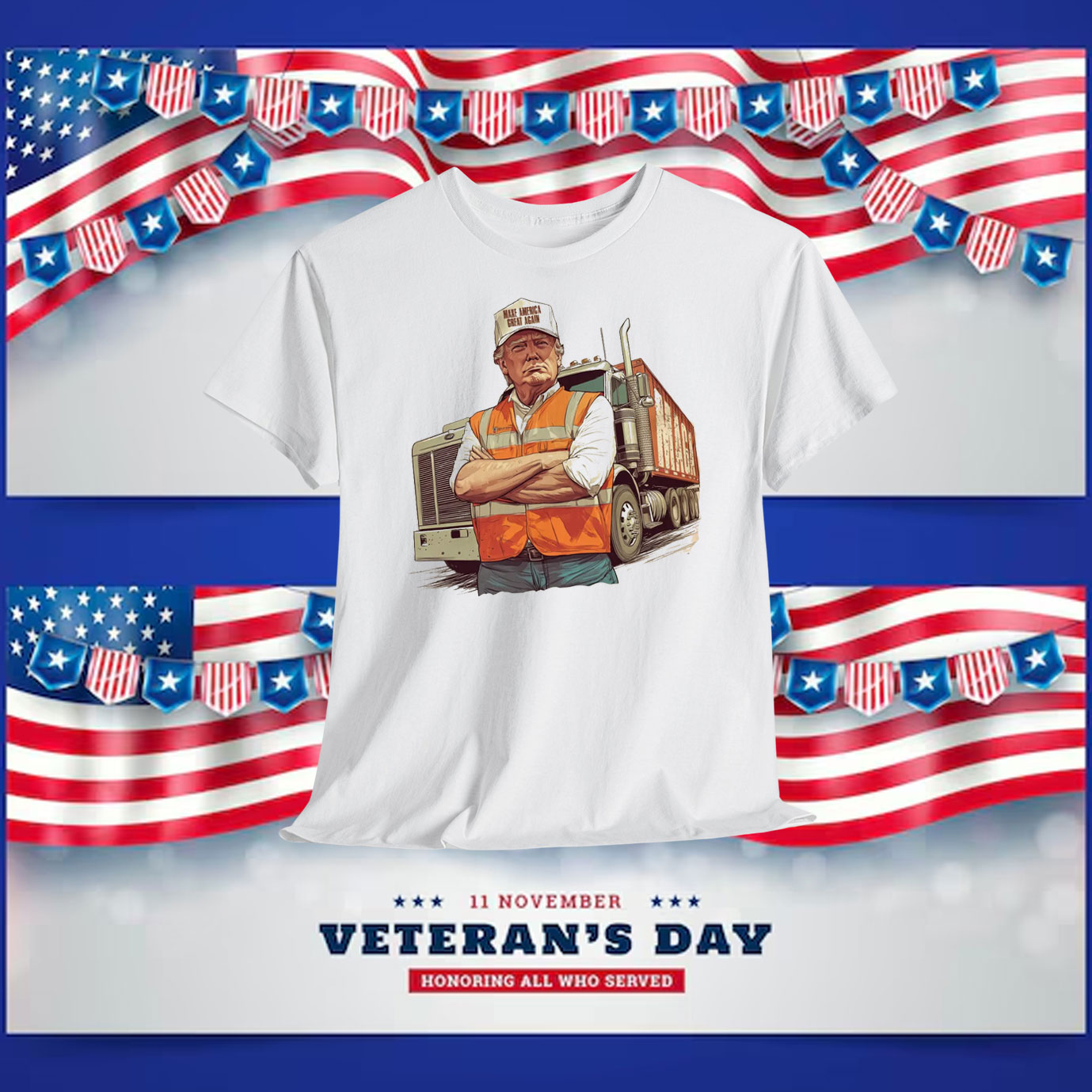 Trump Vance Make America Great Again Shirts