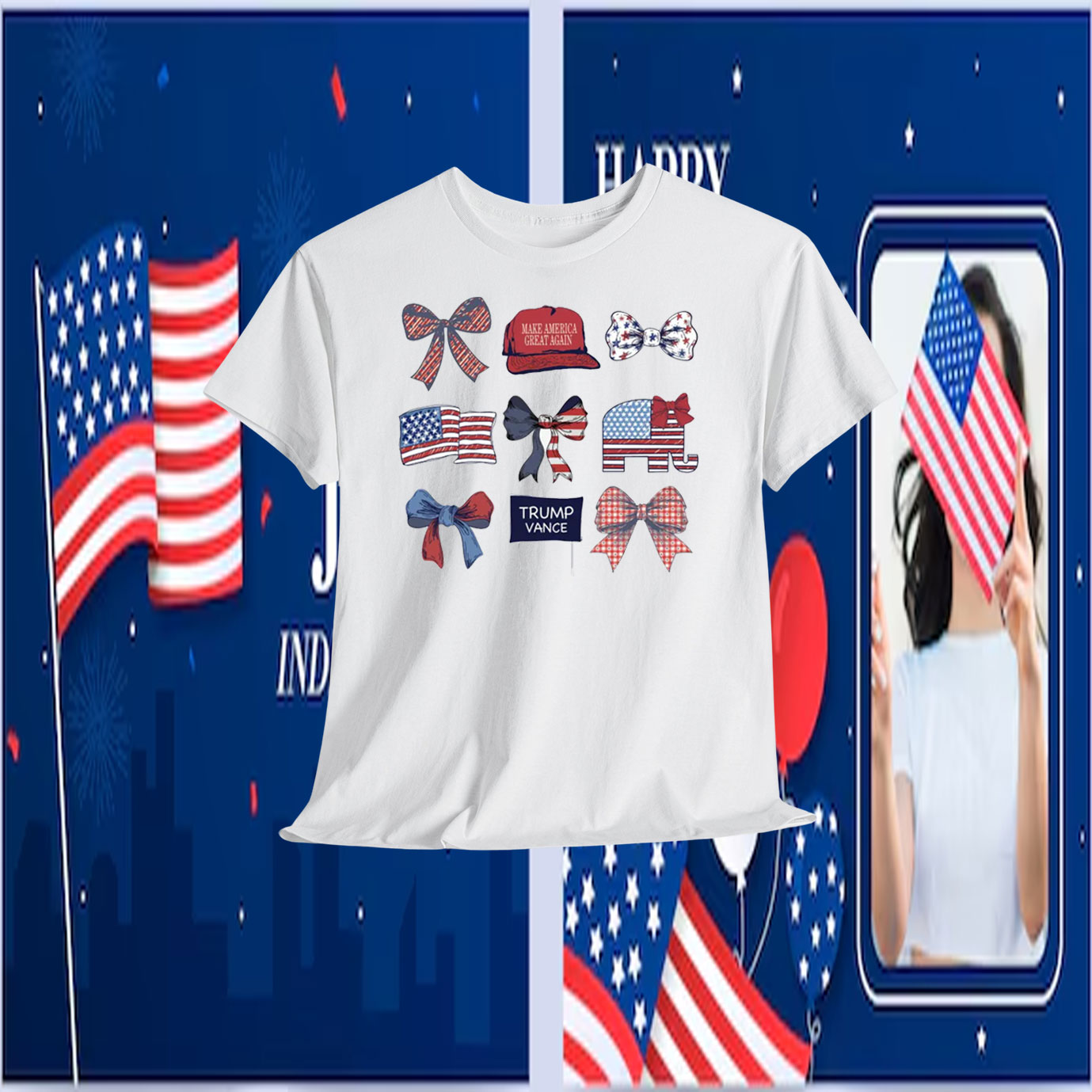 Trump Vance Make America Great Again T-Shirt