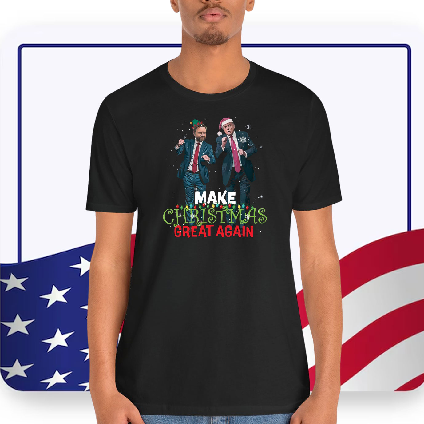 Trump Vance Make Christmas Great Again Shirt