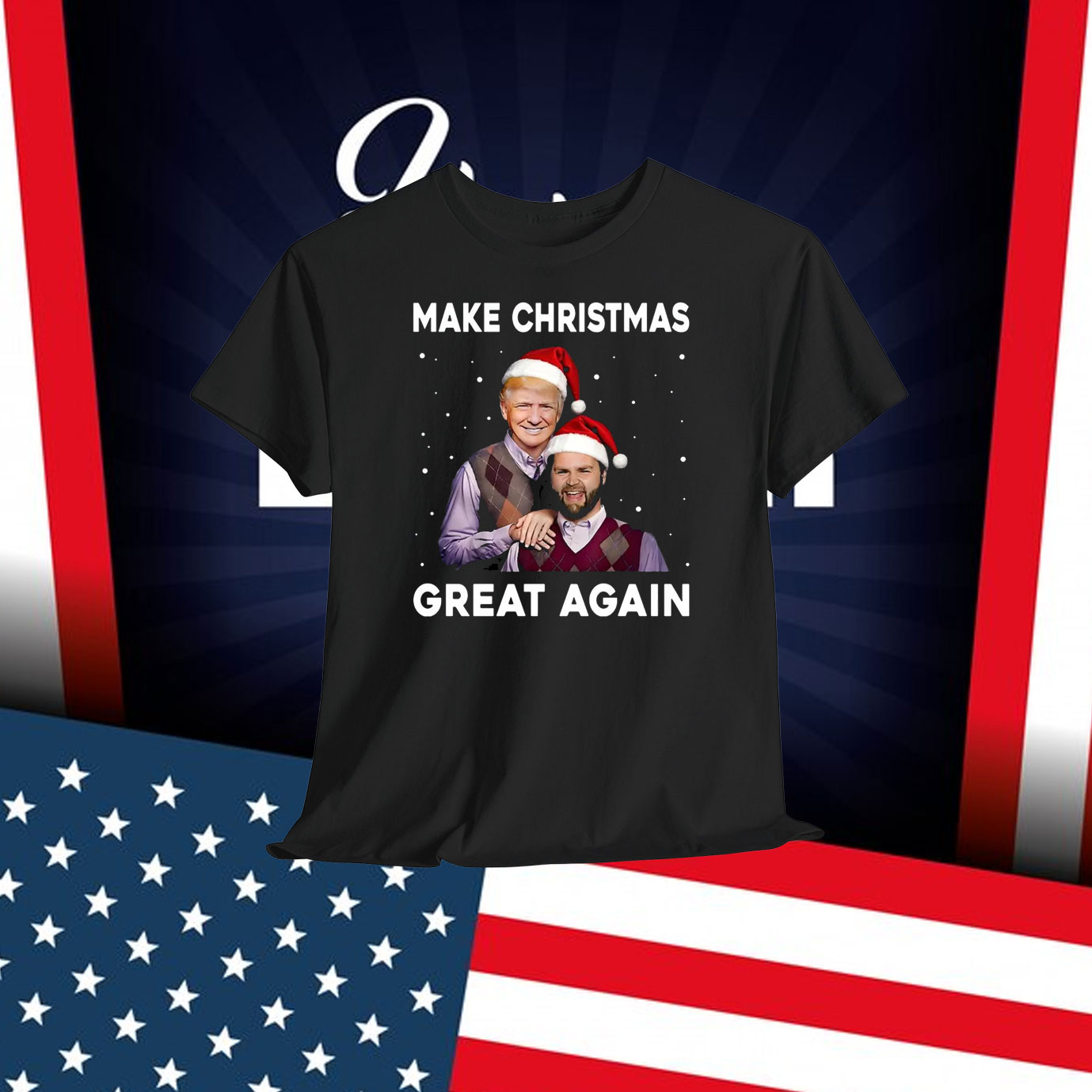 Trump Vance Make Christmas Great Again Shirts