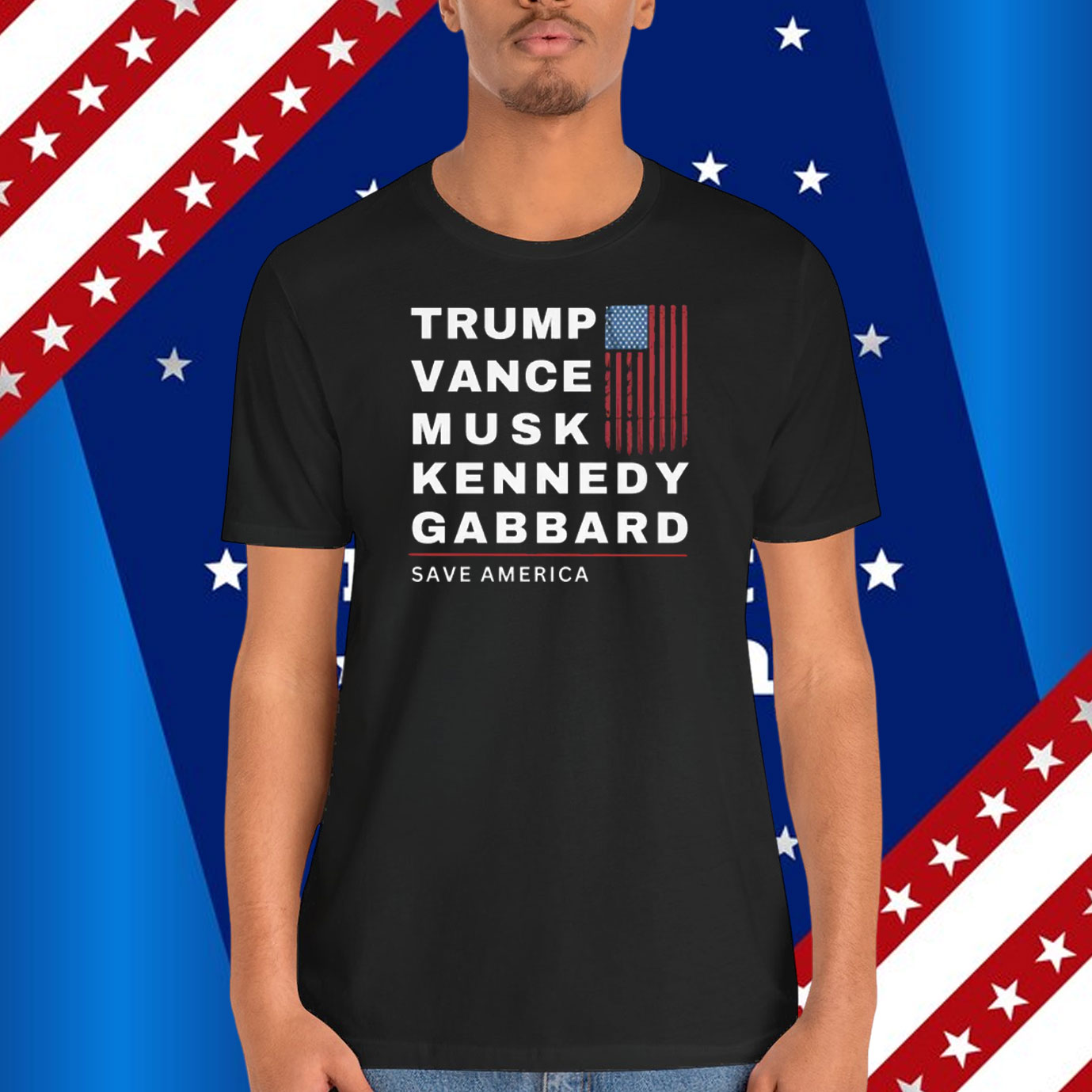 Trump Vance Musk Kennedy Gabbard Save America Shirt