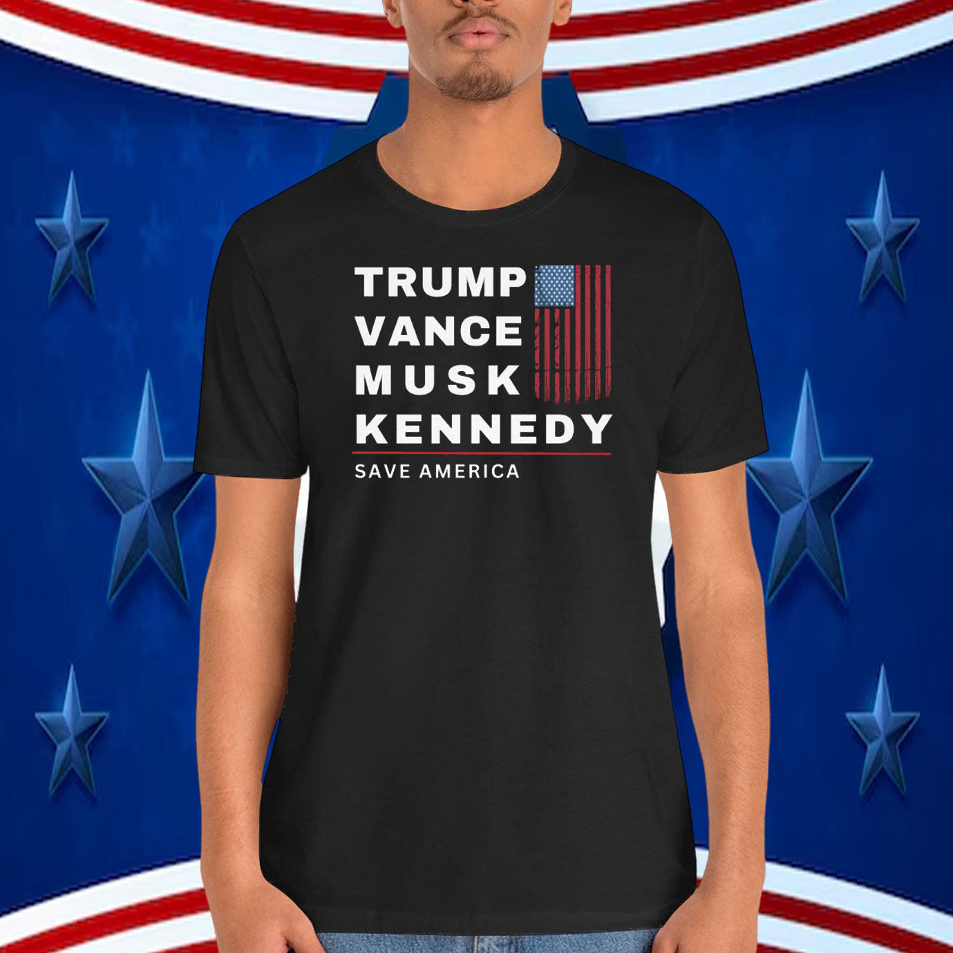 Trump Vance Musk Kennedy Save America Shirt