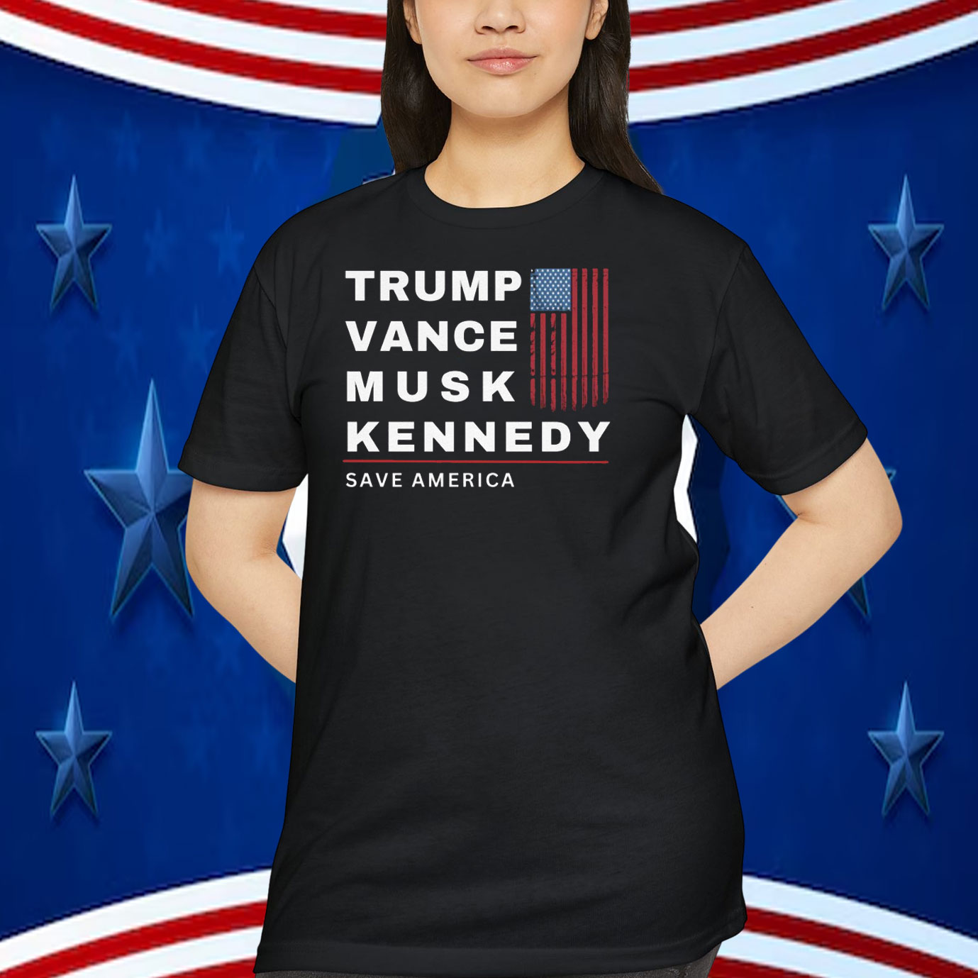 Trump Vance Musk Kennedy Save America Shirt