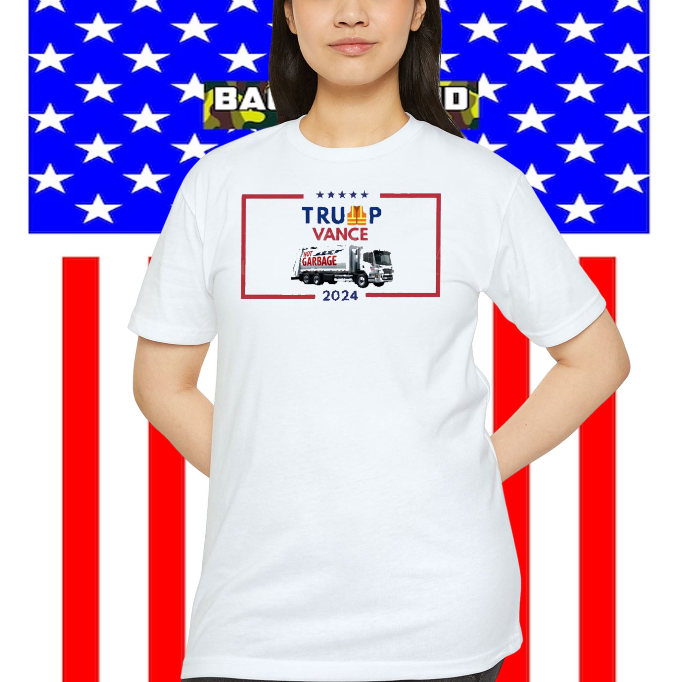 Trump Vance Not Garbage 2024 Shirt