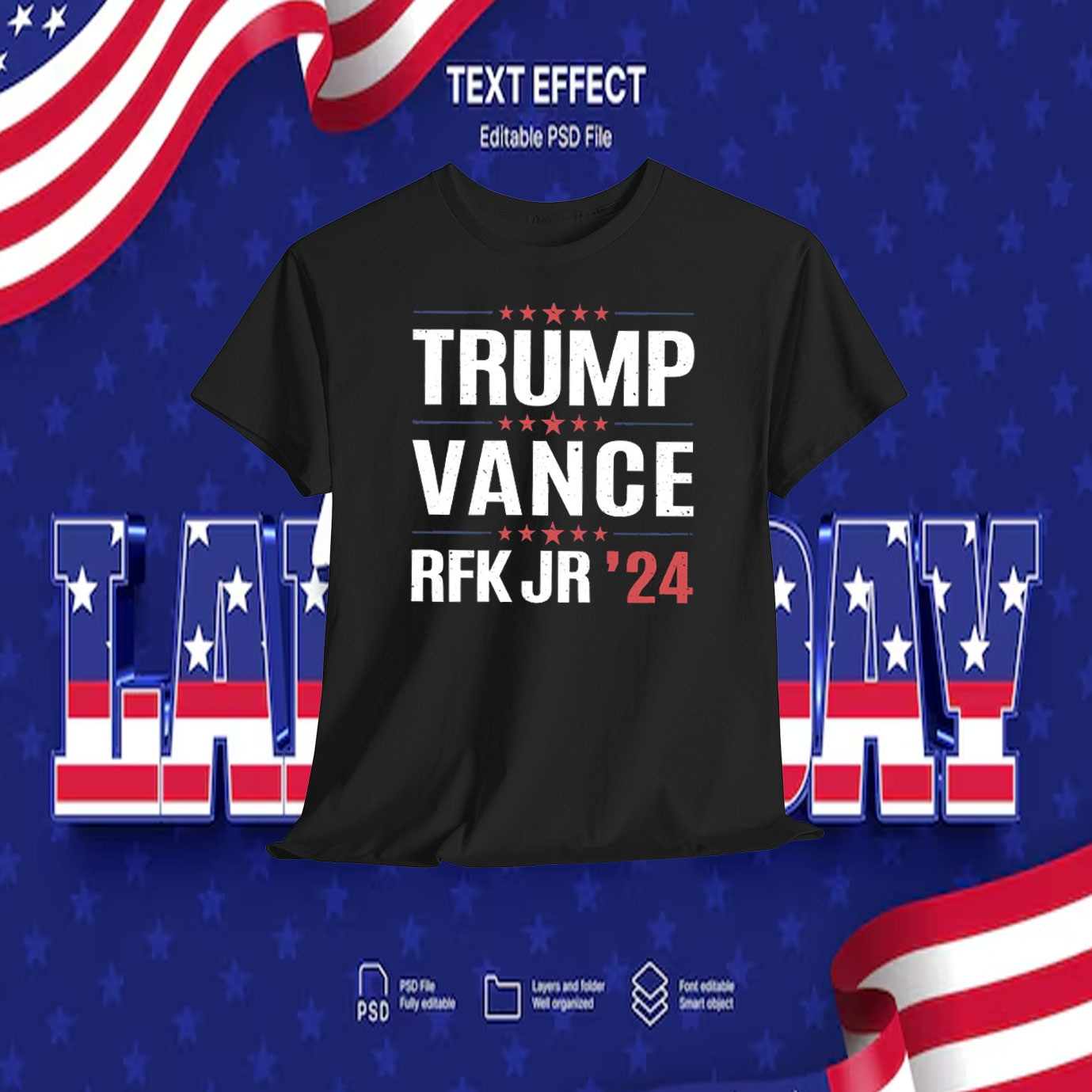 Trump Vance RFK Jr 2024 President Shirt
