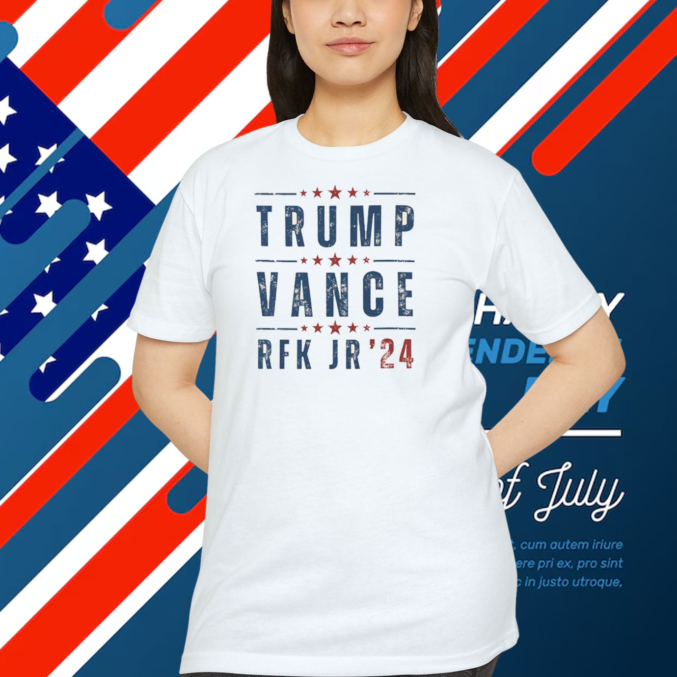 Trump Vance RFK Jr '24 Shirts