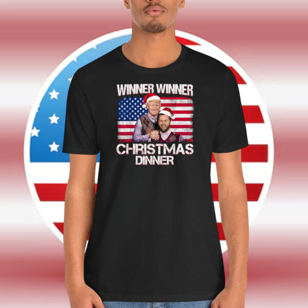 Trump Vance Winner Winner Christmas Dinner Shirt