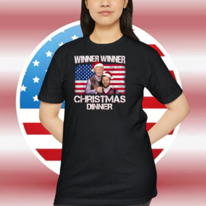Trump Vance Winner Winner Christmas Dinner Shirt