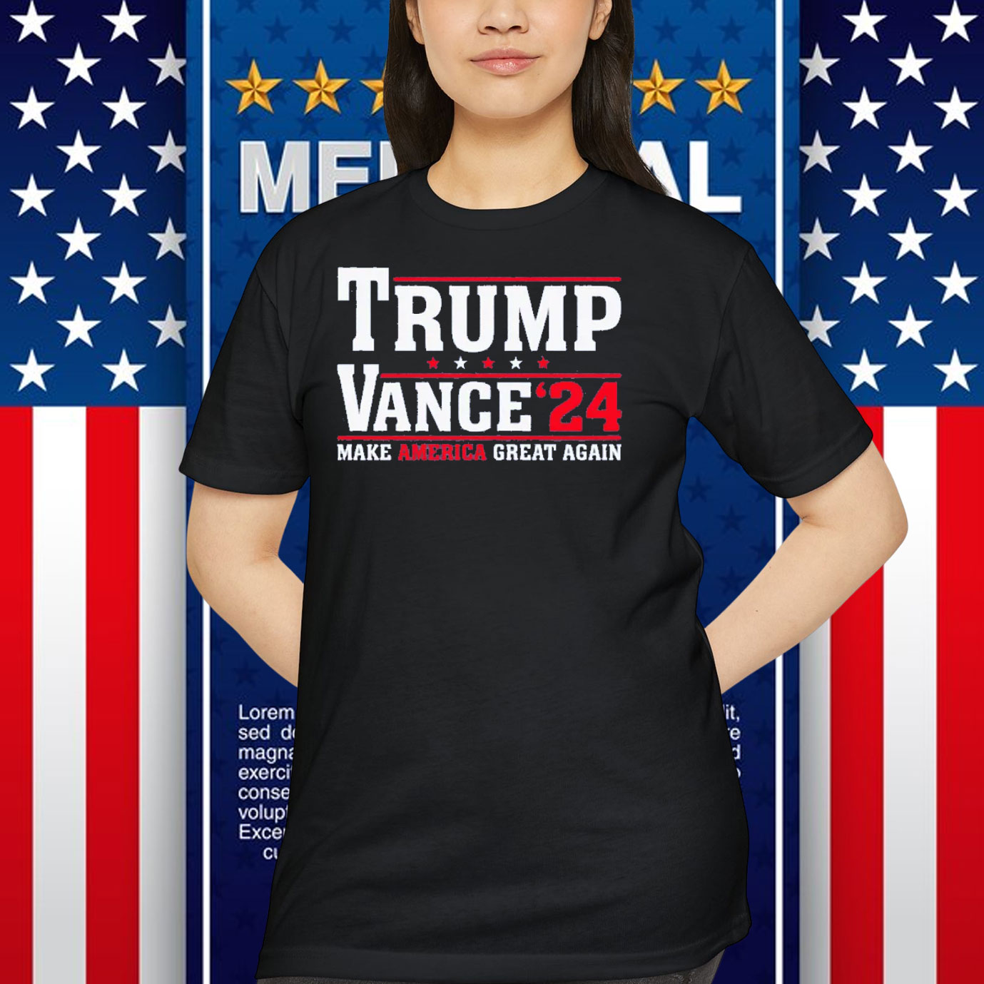 Trump Vance'24 Make America Great Again Unisex Shirt