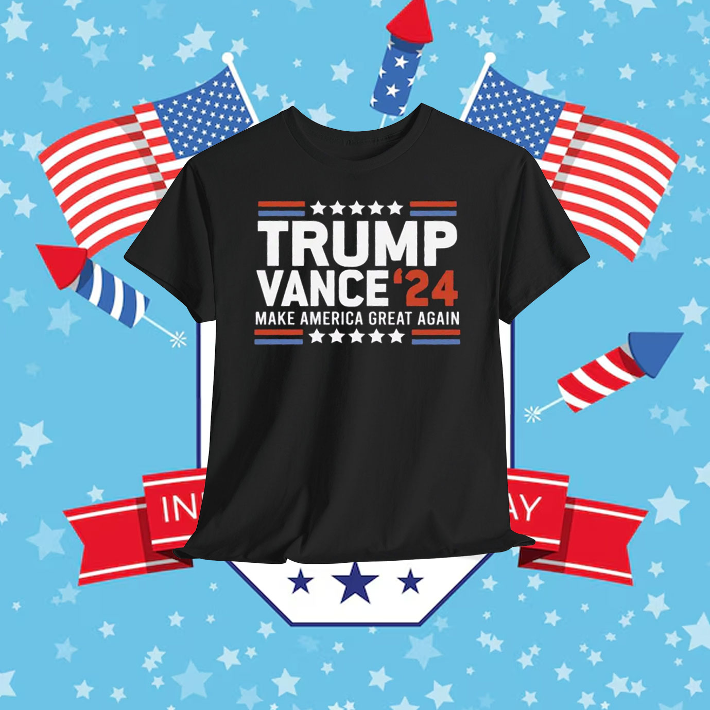 Trump Vance'24 Make America Great Again Unisex Shirts