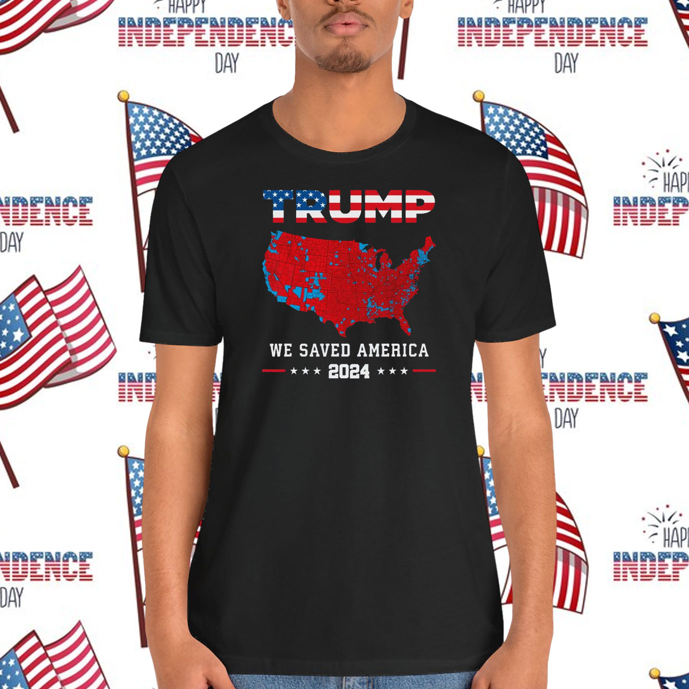 Trump We Saved America 2024 Shirt