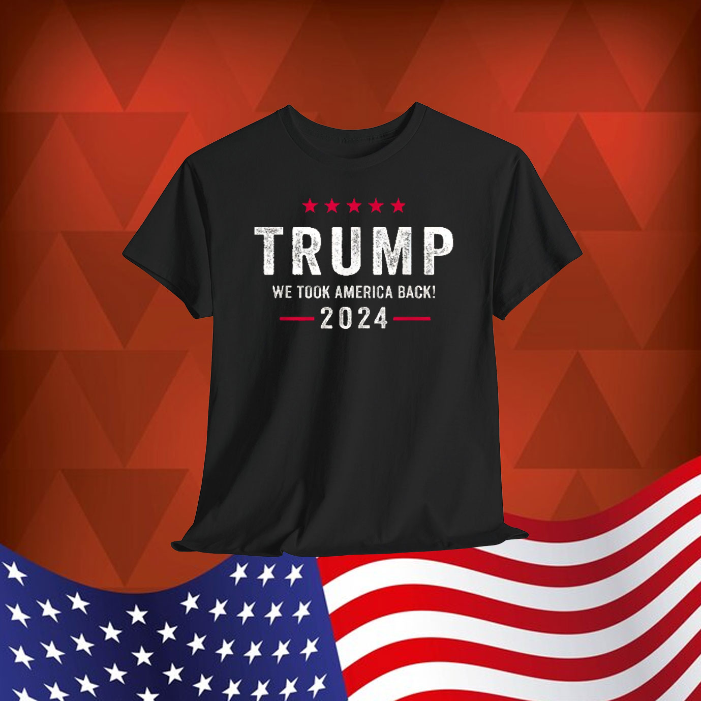 Trump We Took America Back President Shirt