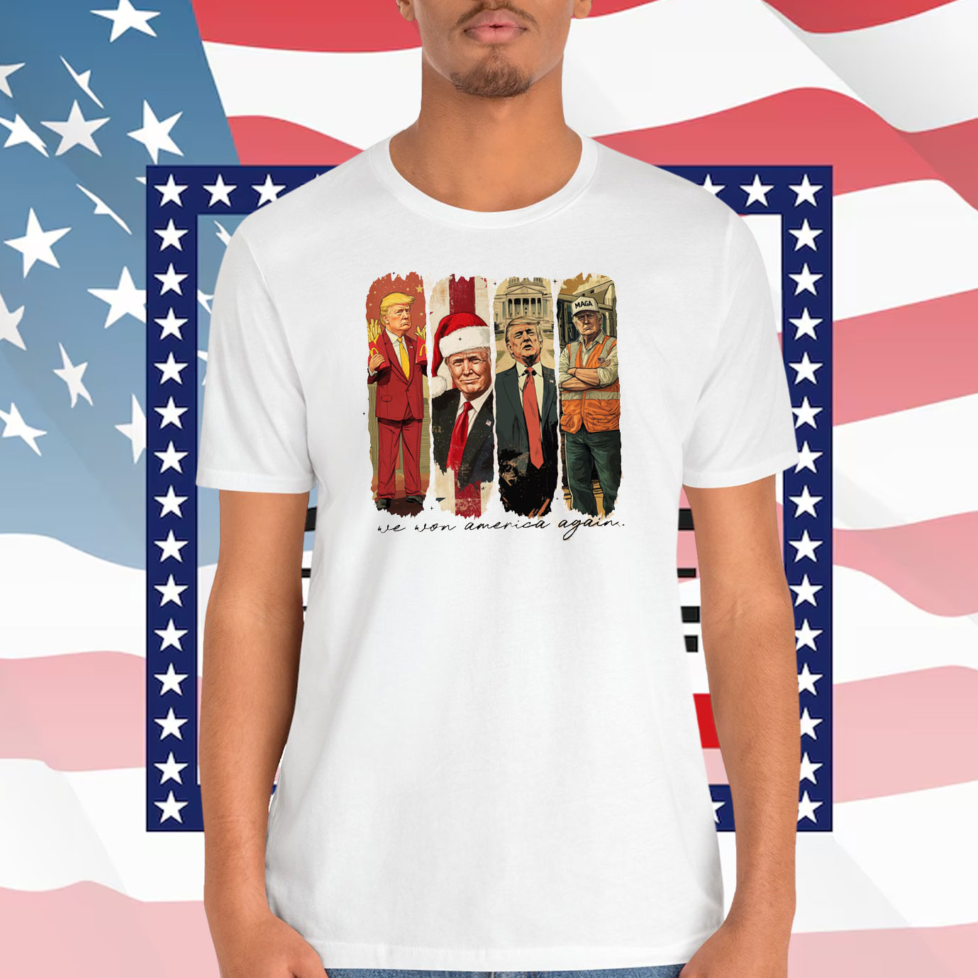 Trump We Won America Again Unisex Shirt