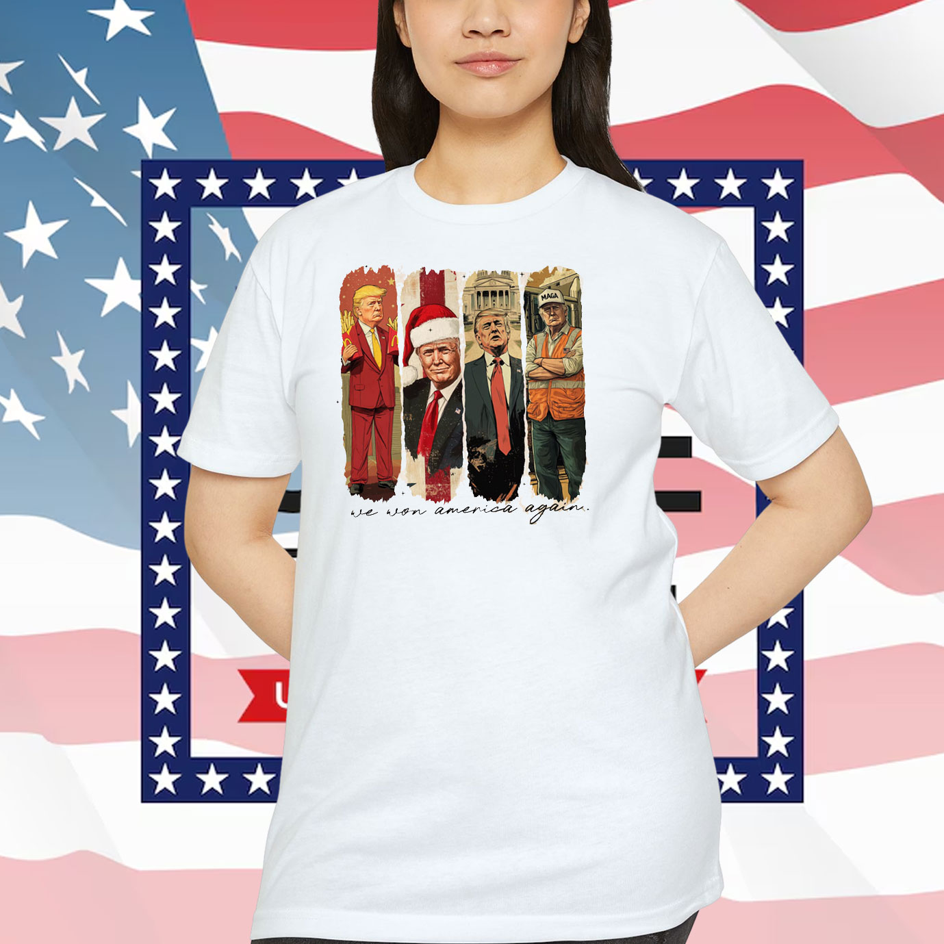 Trump We Won America Again Unisex Shirt