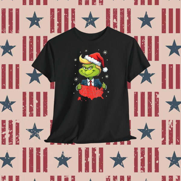 Trump Who Stole Christmas Election Map Shirt