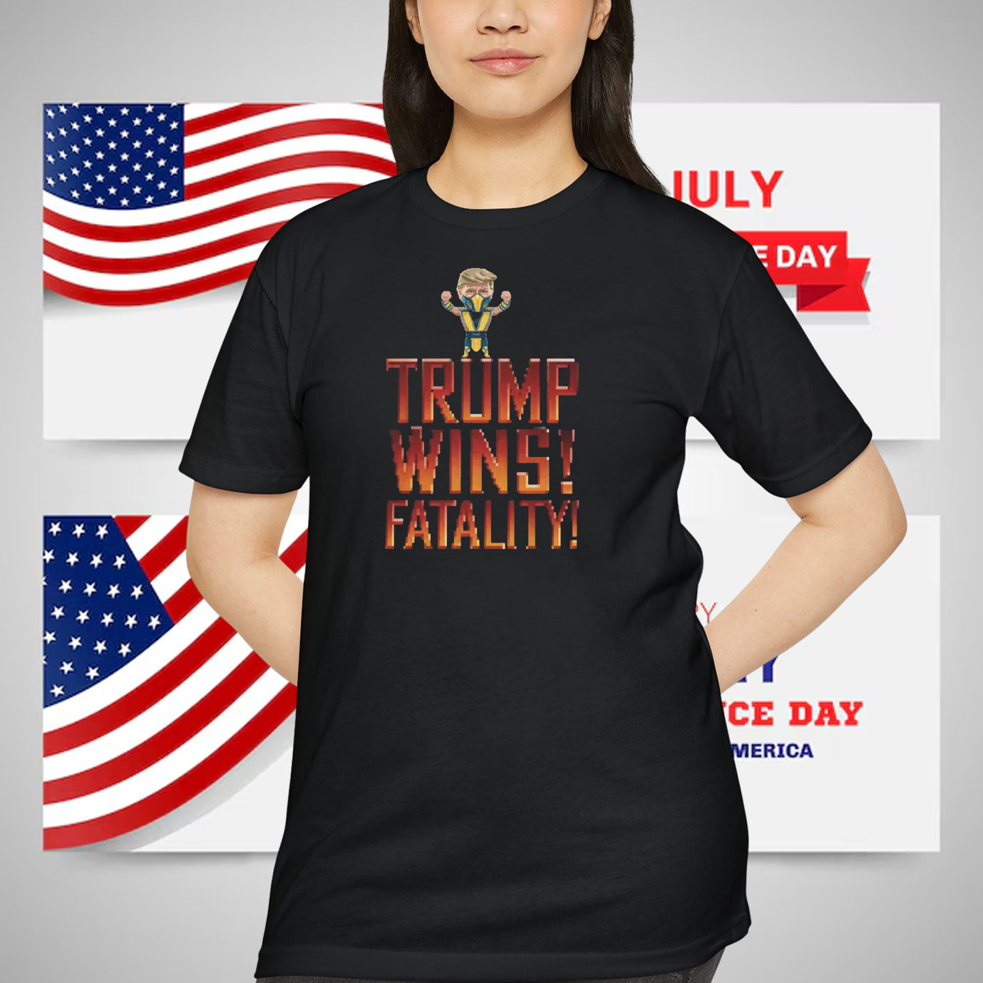 Trump Wins! Fatality! Shirt