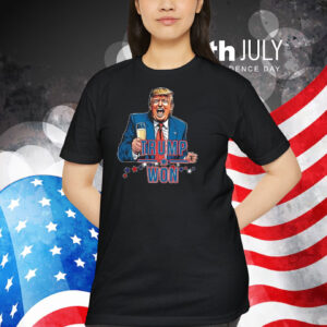 Trump Won 2024 America Election Shirts