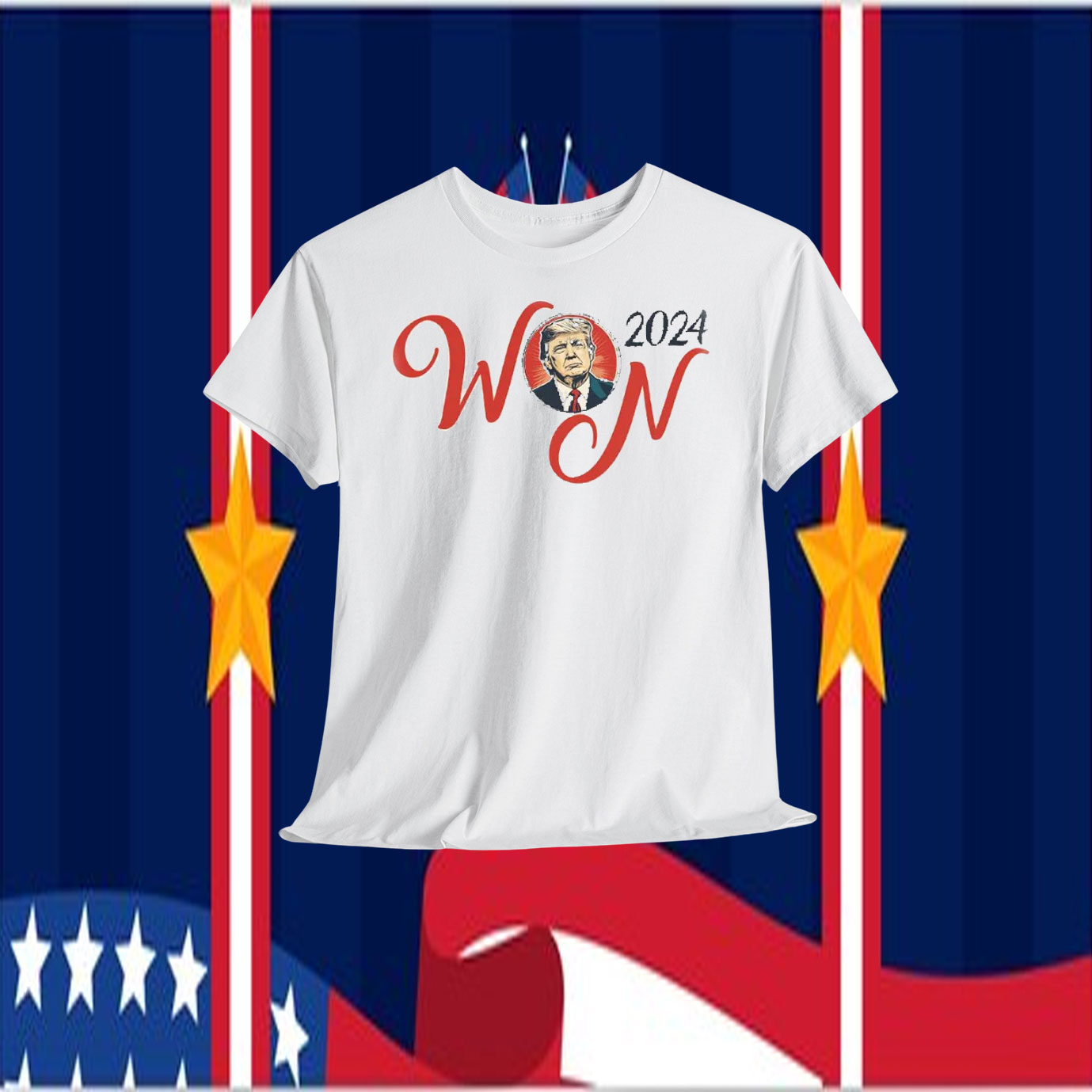 Trump Won 2024 America Shirt