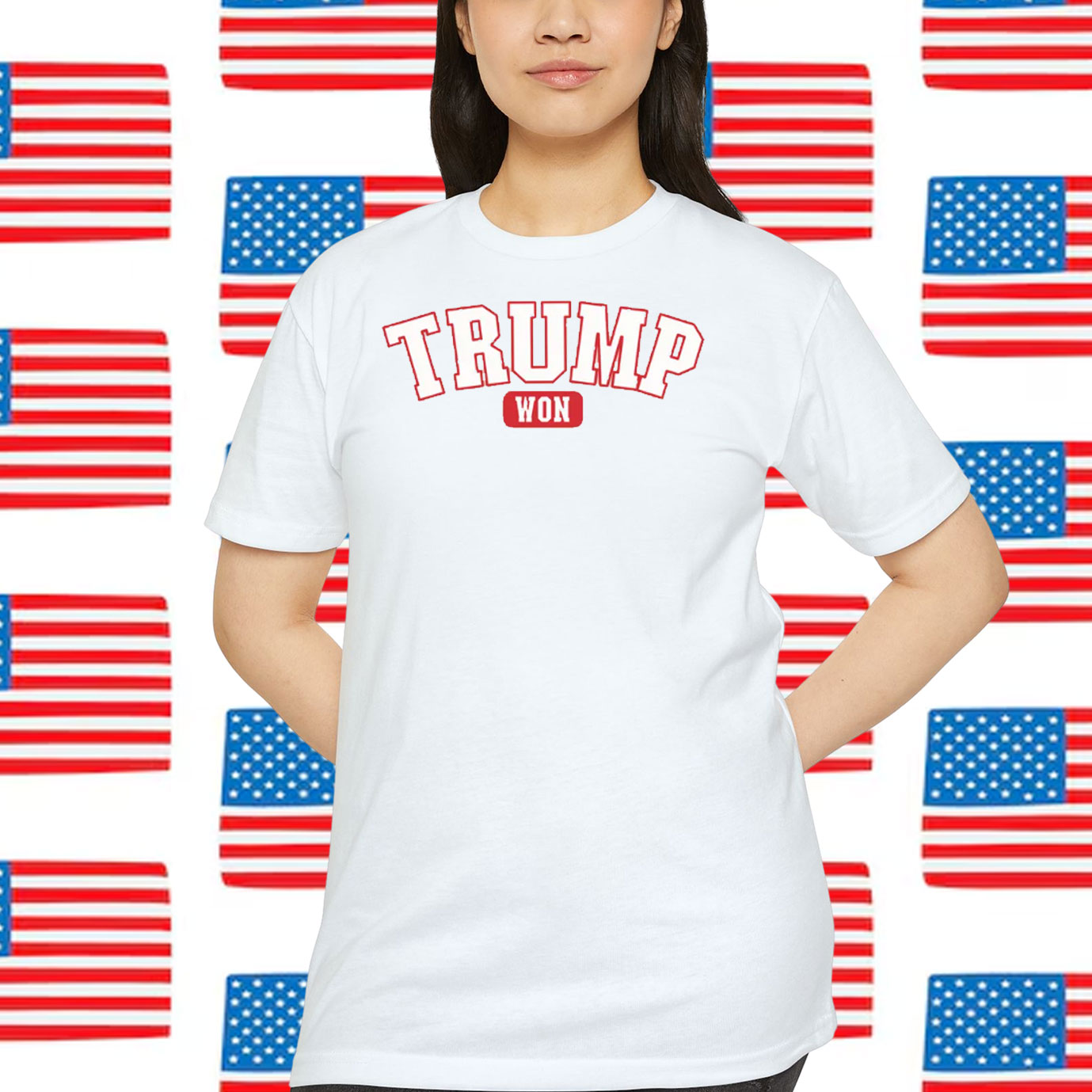 Trump Won 2024 America T-Shirt