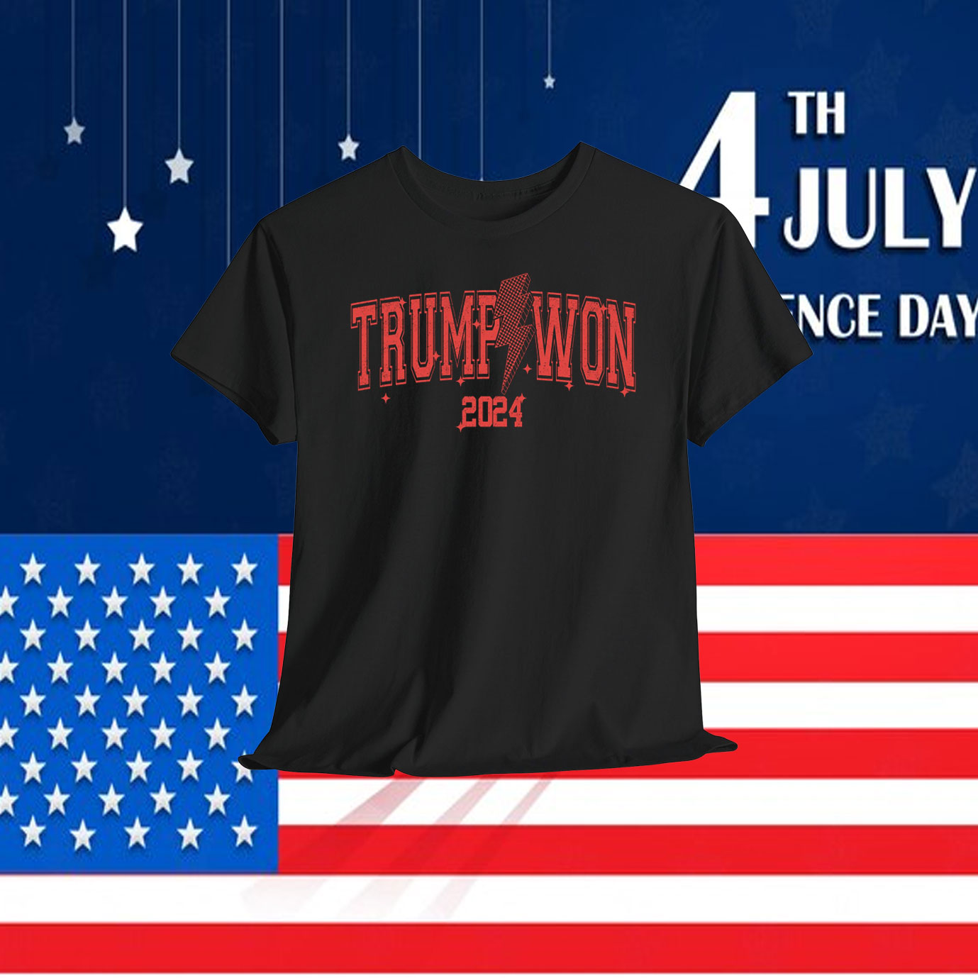 Trump Won 2024 T-Shirts