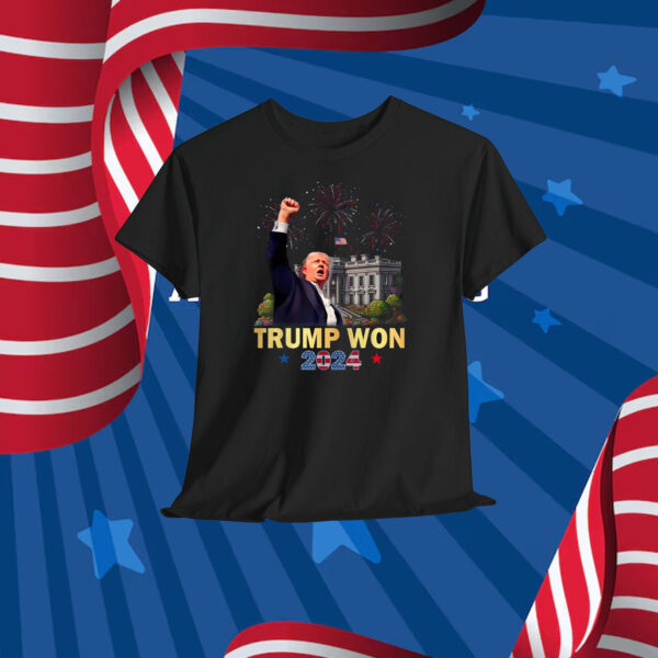 Trump Won 2024 Victory America T-Shirt