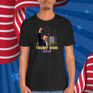 Trump Won 2024 Victory America T-Shirt