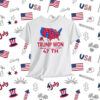 Trump Won 47Th President Shirt