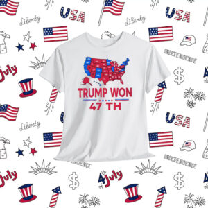 Trump Won 47Th President Shirt