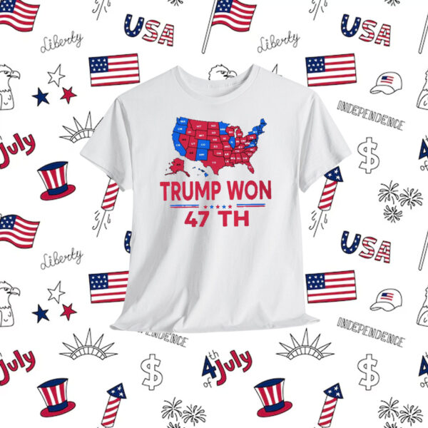 Trump Won 47Th President Shirt