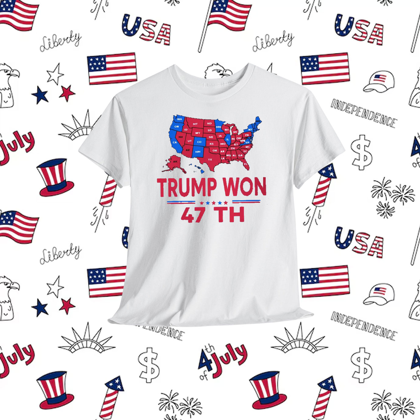 Trump Won 47Th President Shirt