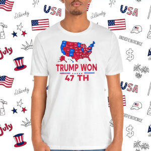 Trump Won 47Th President Shirt