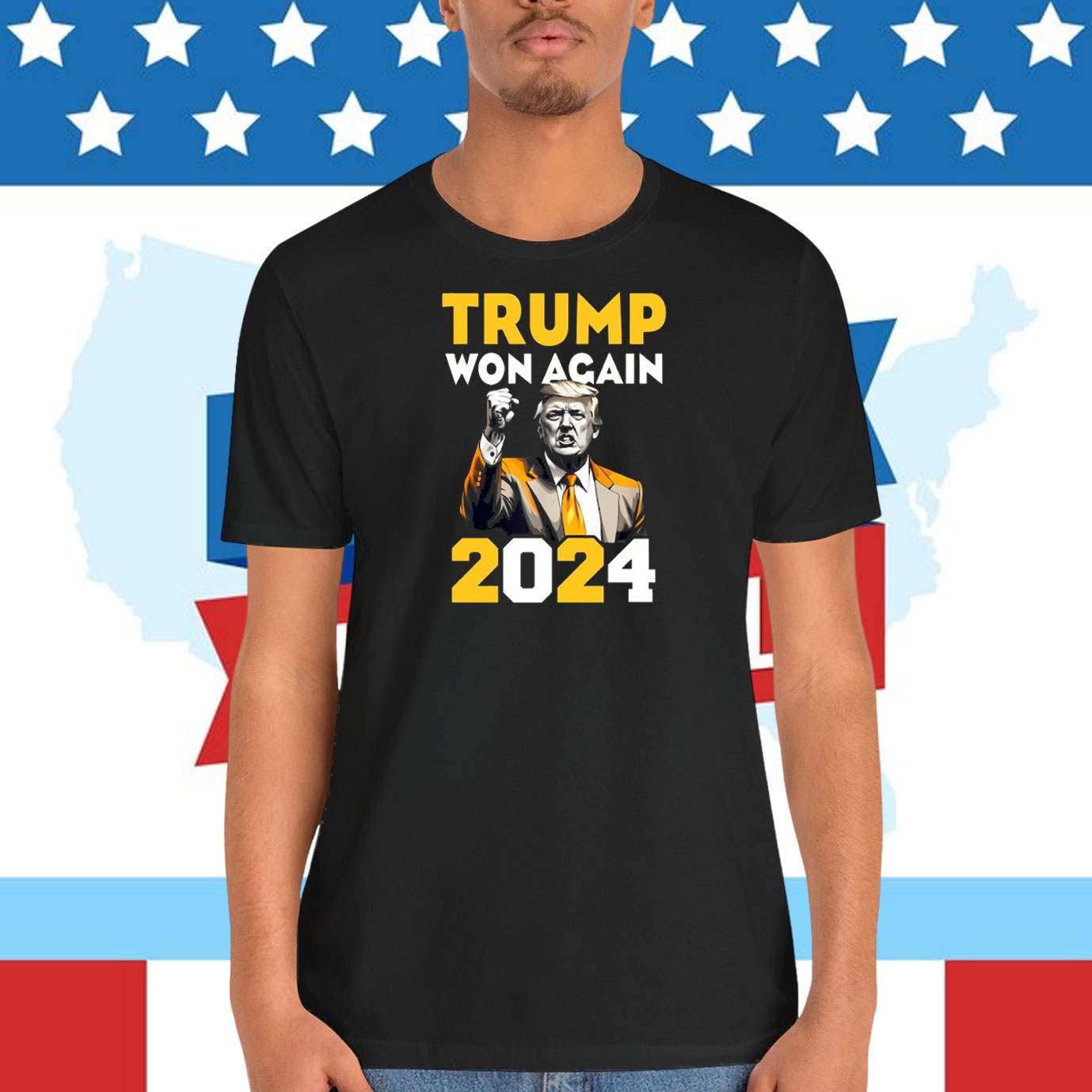 Trump Won Again 2024 47 President Shirt
