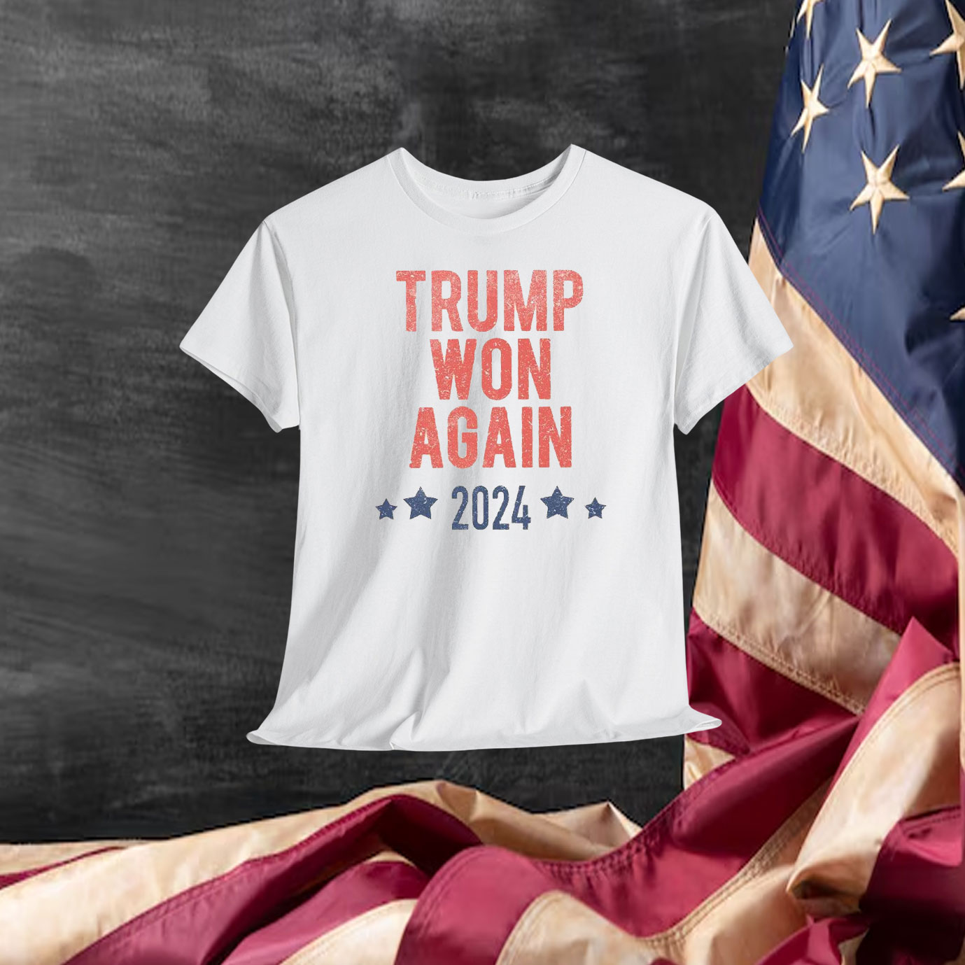 Trump Won Again 2024 Election Shirt