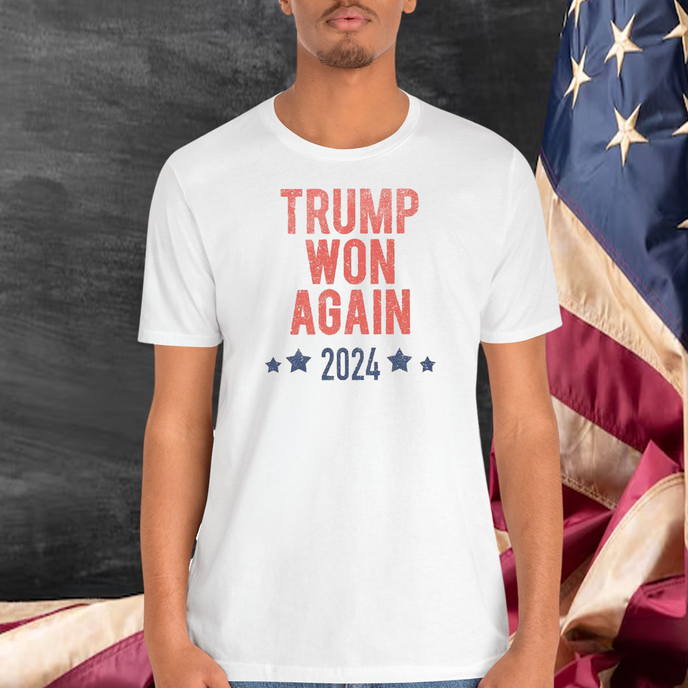 Trump Won Again 2024 Election Shirt