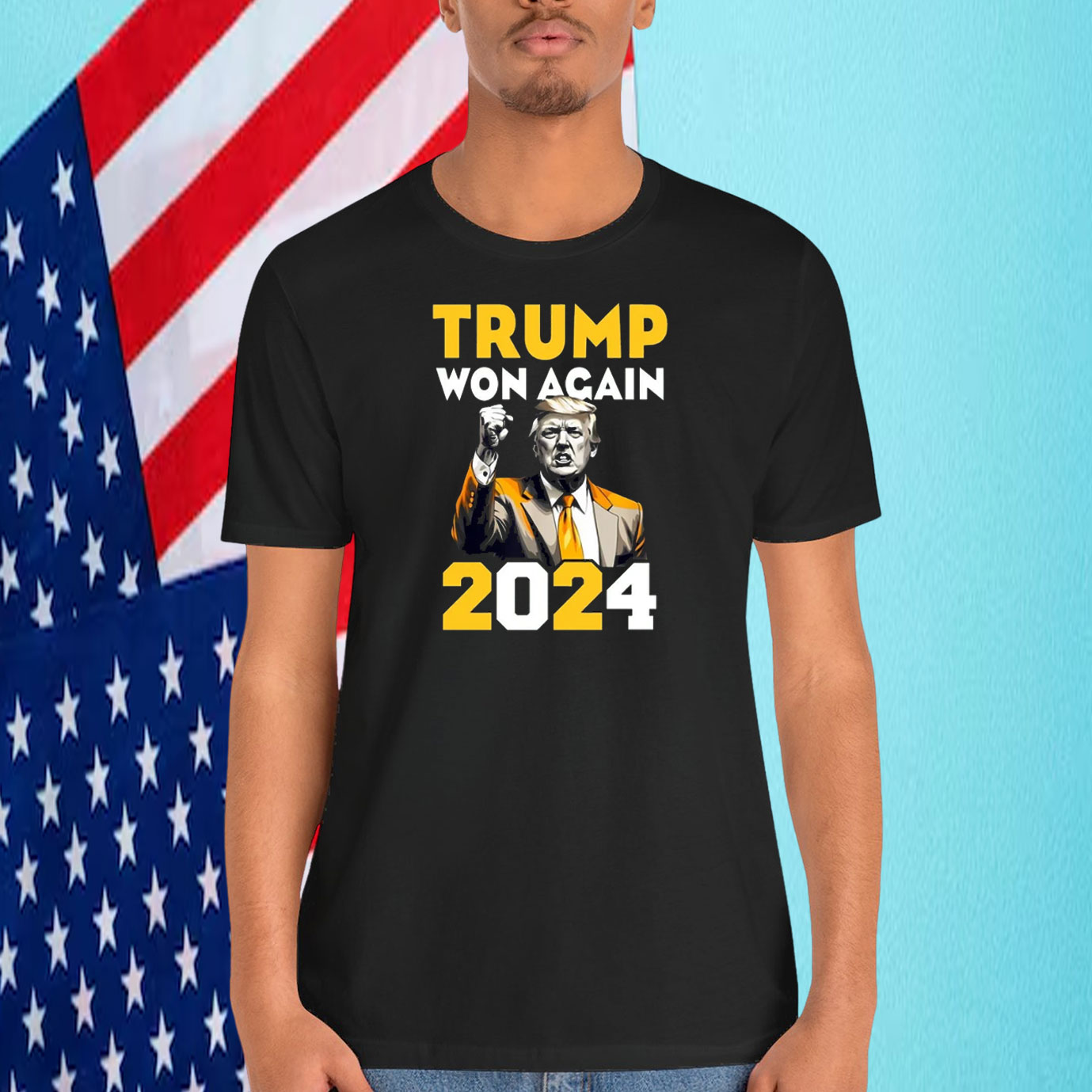 Trump Won Again 2024 President Shirt