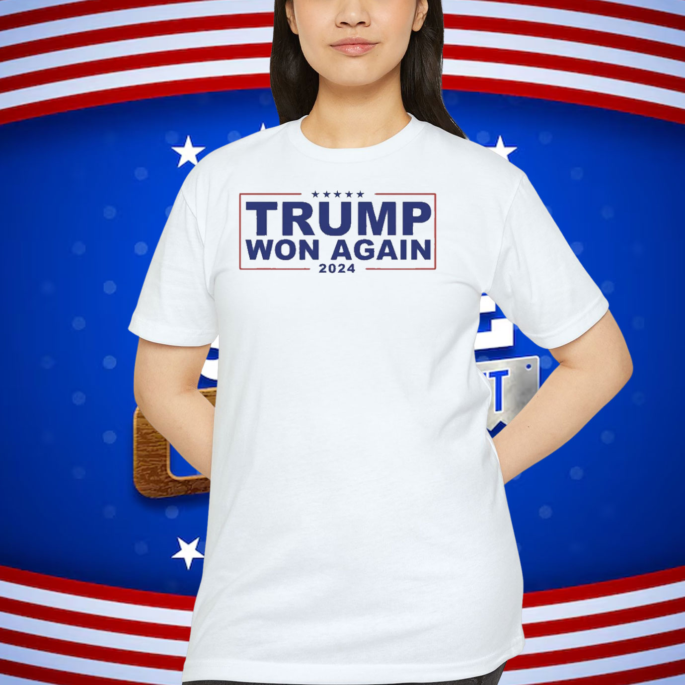 Trump Won Again 2024 Shirt