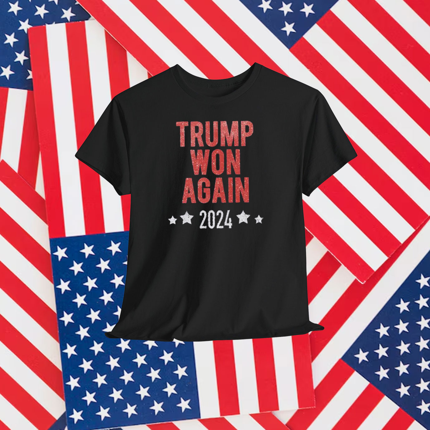 Trump Won Again 2024 Shirts